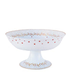 Bernardaud Noël footed coupe champagne saucer - British product