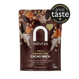 Naturya Cacao Maca Organic Overnight Breakfast Oats 300g GOODS Superdrug   