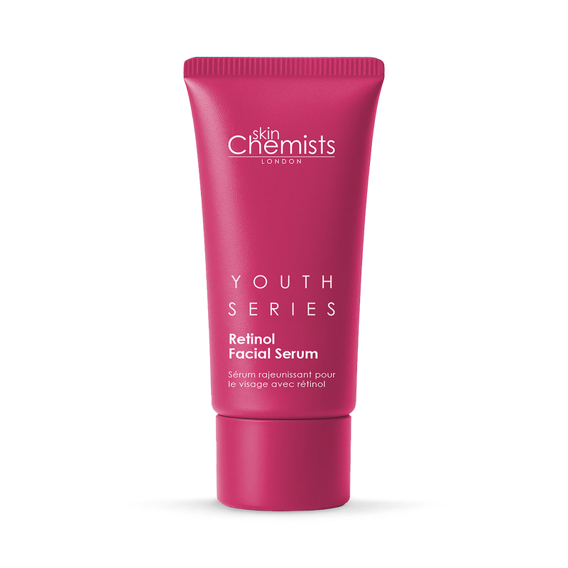skinChemists Retinol Bakuchiol Facial Serum 30ml, imported from the UK