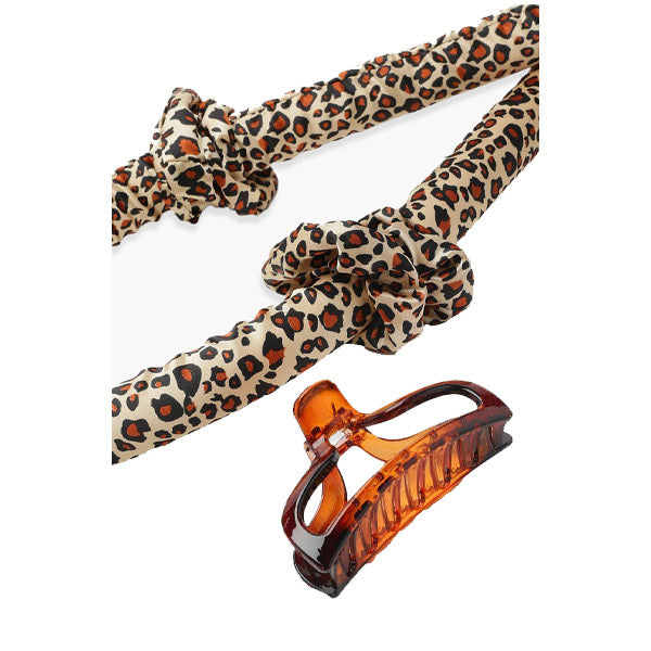 H.H.Pro Heatless Hair Curler Leopard Queen GOODS Superdrug   