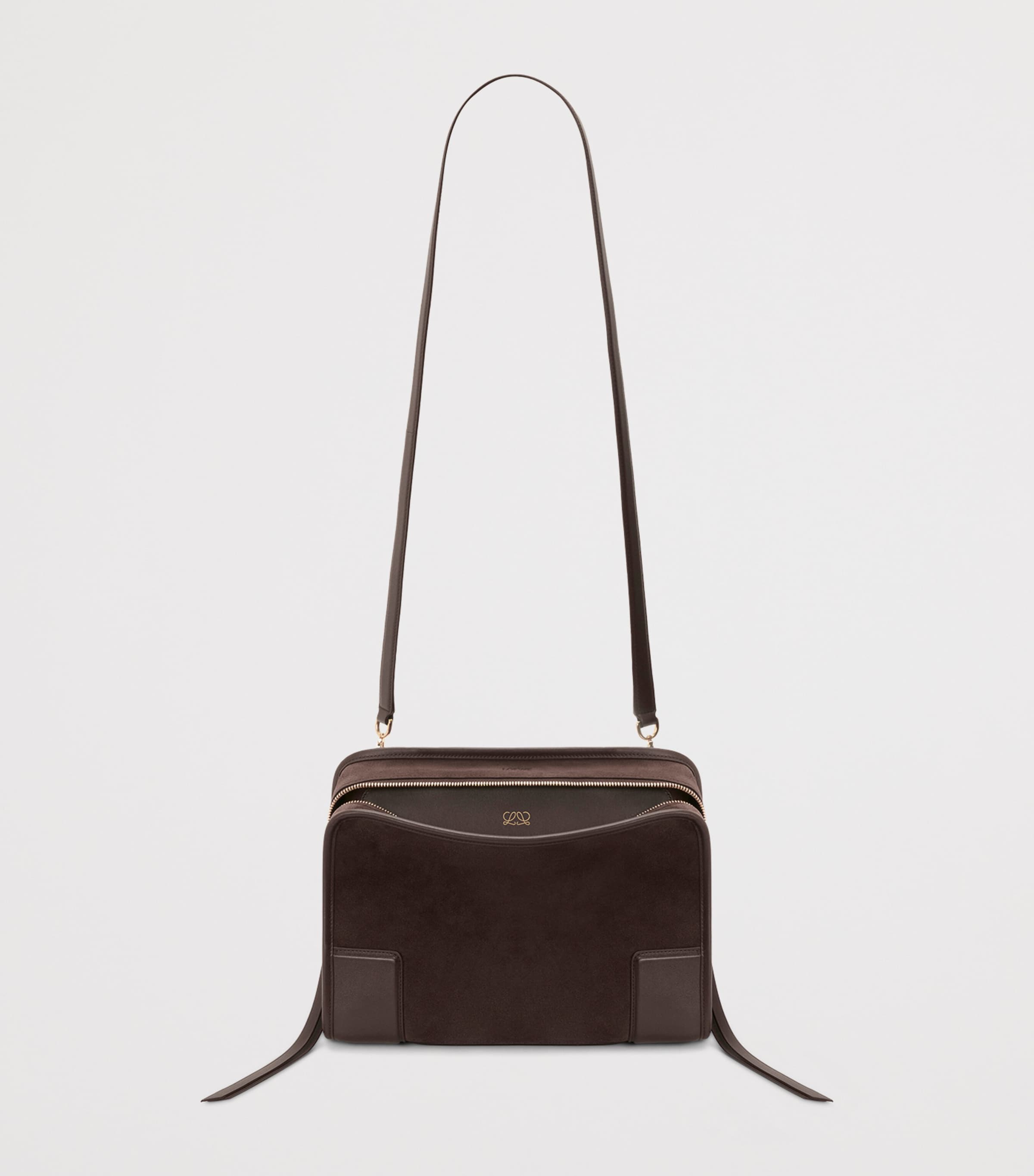 LOEWE Medium Suede Amazona 180 top-handle bag, UK version