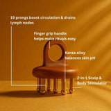 Saabuni Kansa Stimulator Ayurvedic massage tool, imported from the UK