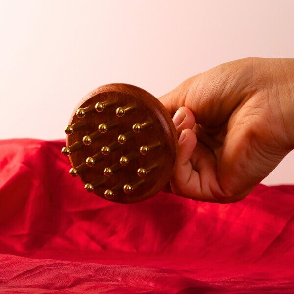Saabuni Kansa Stimulator Ayurvedic massage tool, imported from the UK
