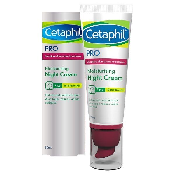 Cetaphil Pro Sens Night Cream - Redness & Rosacea 50Ml GOODS Superdrug   