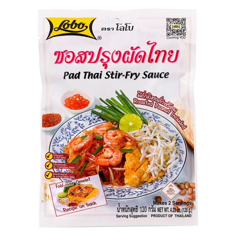 Lobo Pad Thai stir-fry sauce, Thai cooking sauce - British product