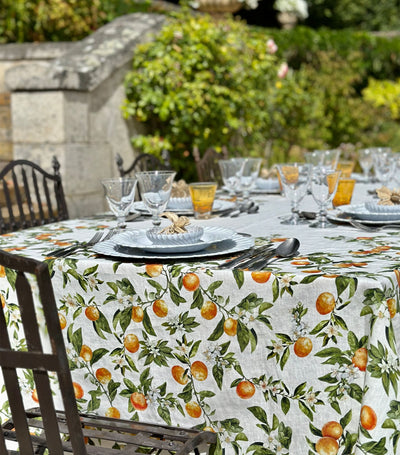 Harrods Summerill & Bishop Leinen L'Orangerie Tischdecke 380 cm x 165 cm – online bei McGrocer kaufen