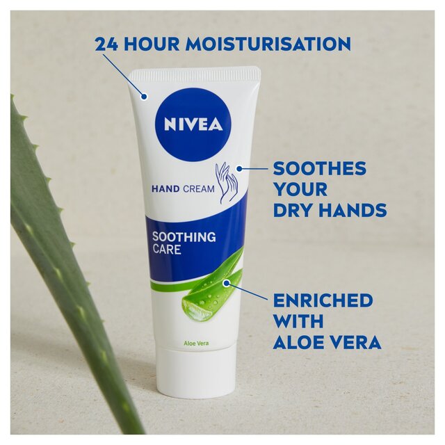 NIVEA Sooth Care Hand Cream Aloe Vera   75ml