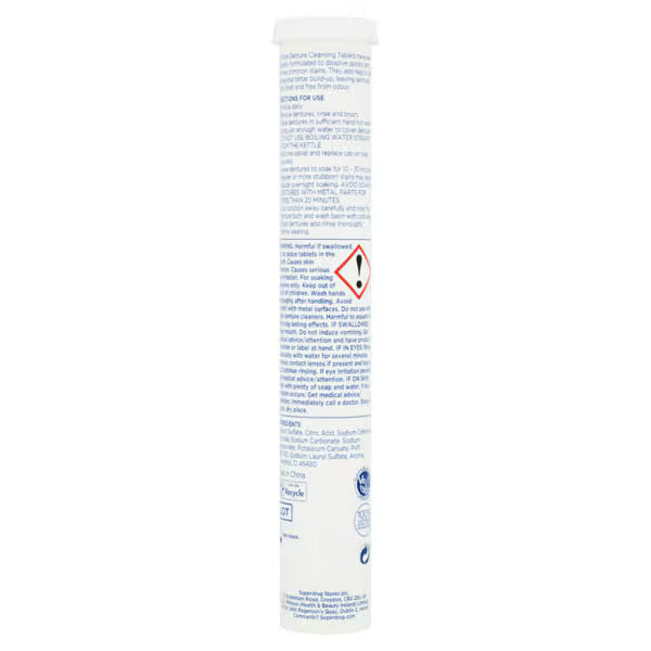 Superdrug ProCare Denture Tablets Mint 30 (British brand)