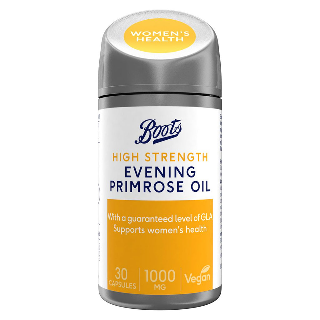 Boots Evening Primrose Oil 1000 mg 30 Capsules (1 month supply)