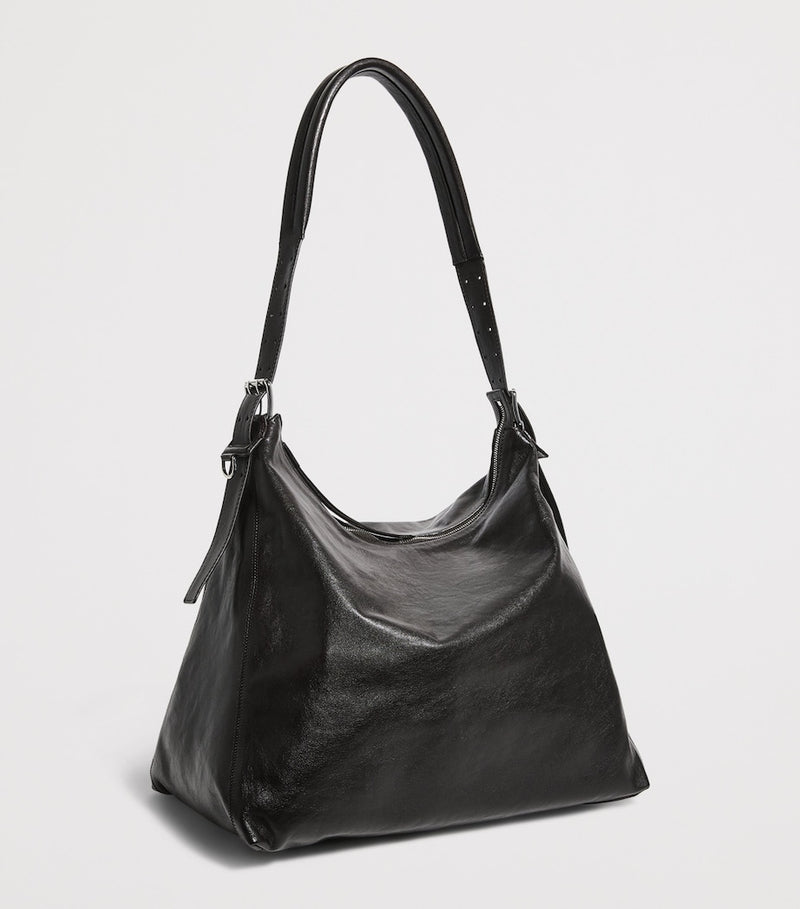 Lemaire calfskin belted tote bag with metal detailing - British product