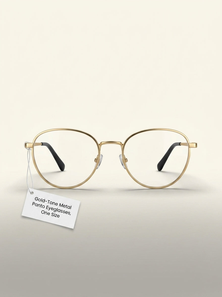 Gucci metal cat-eye optical glasses GG1595O - British product