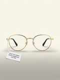 Gucci metal cat-eye optical glasses GG1595O - British product