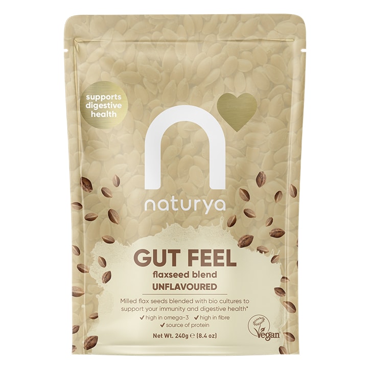 Naturya Gut Feel Flaxseed Blend Tropical 240g Flaxseed Holland&Barrett   