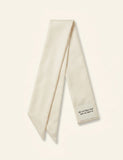 River Side floral-print skinny woven scarf 120cm - British product