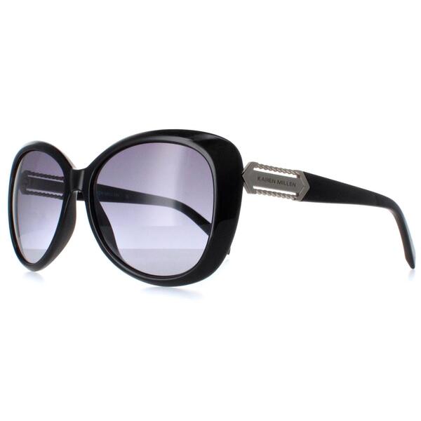 Karen Millen KM5049 black gradient women's sunglasses, UK version
