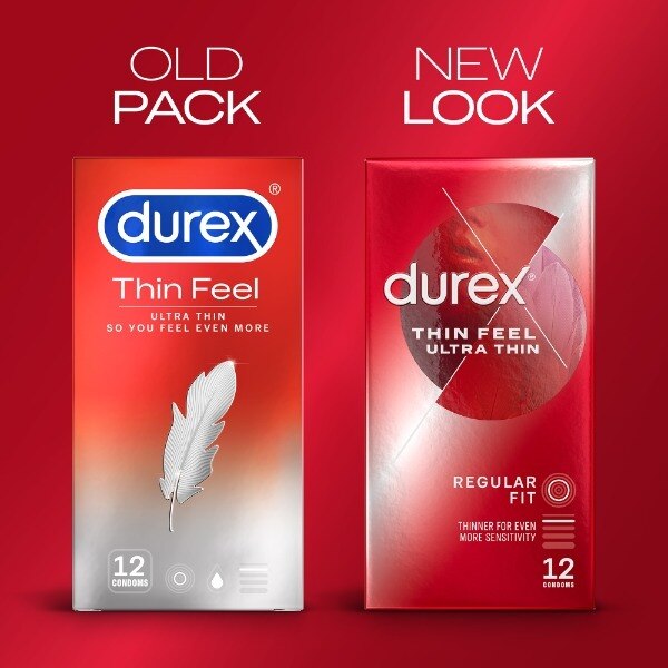 Durex Ultra Thin Feel Condoms Regular Fit Pack of 12 GOODS Superdrug   