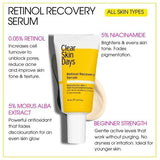 Clear Skin Days Retinol Blemish Recovery Serum 30ml GOODS Superdrug   