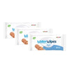 Waterwipes sensitive new born biodegradable baby wipes 60 sheets 3 pack (British brand)
