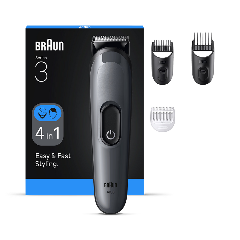 Braun All-in-One Series 3 4in1 grooming kit (British brand)