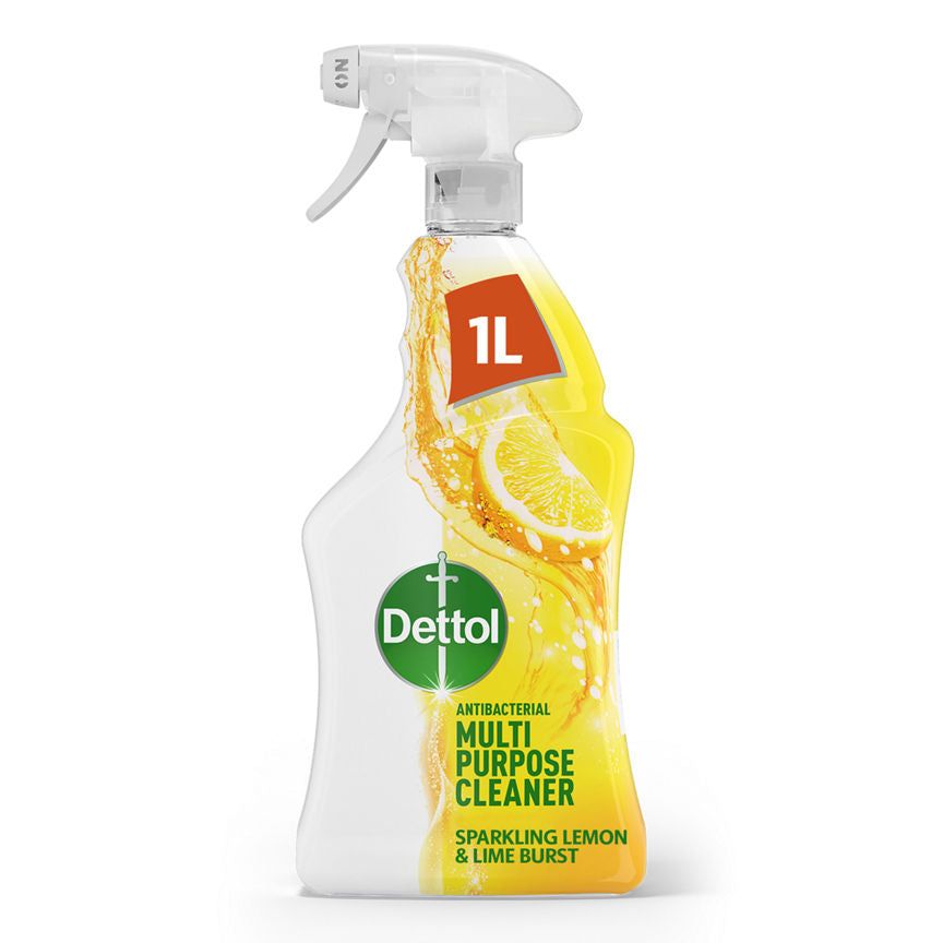 Dettol Antibacterial Disinfectant Multi Surface Spray Lemon & Lime