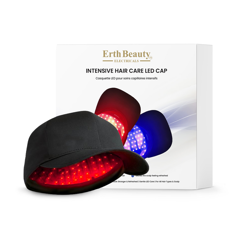 Erth Skin London LED hair cap, imported from the UK