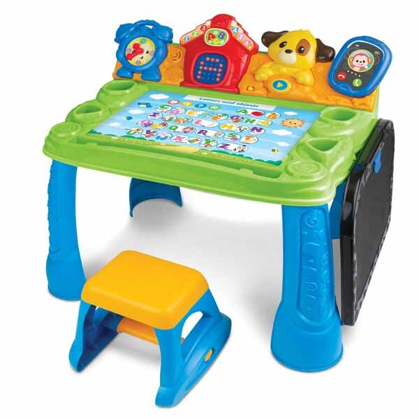 Winfun Smart Touch 'N Learn Activity Desk with stool - British product