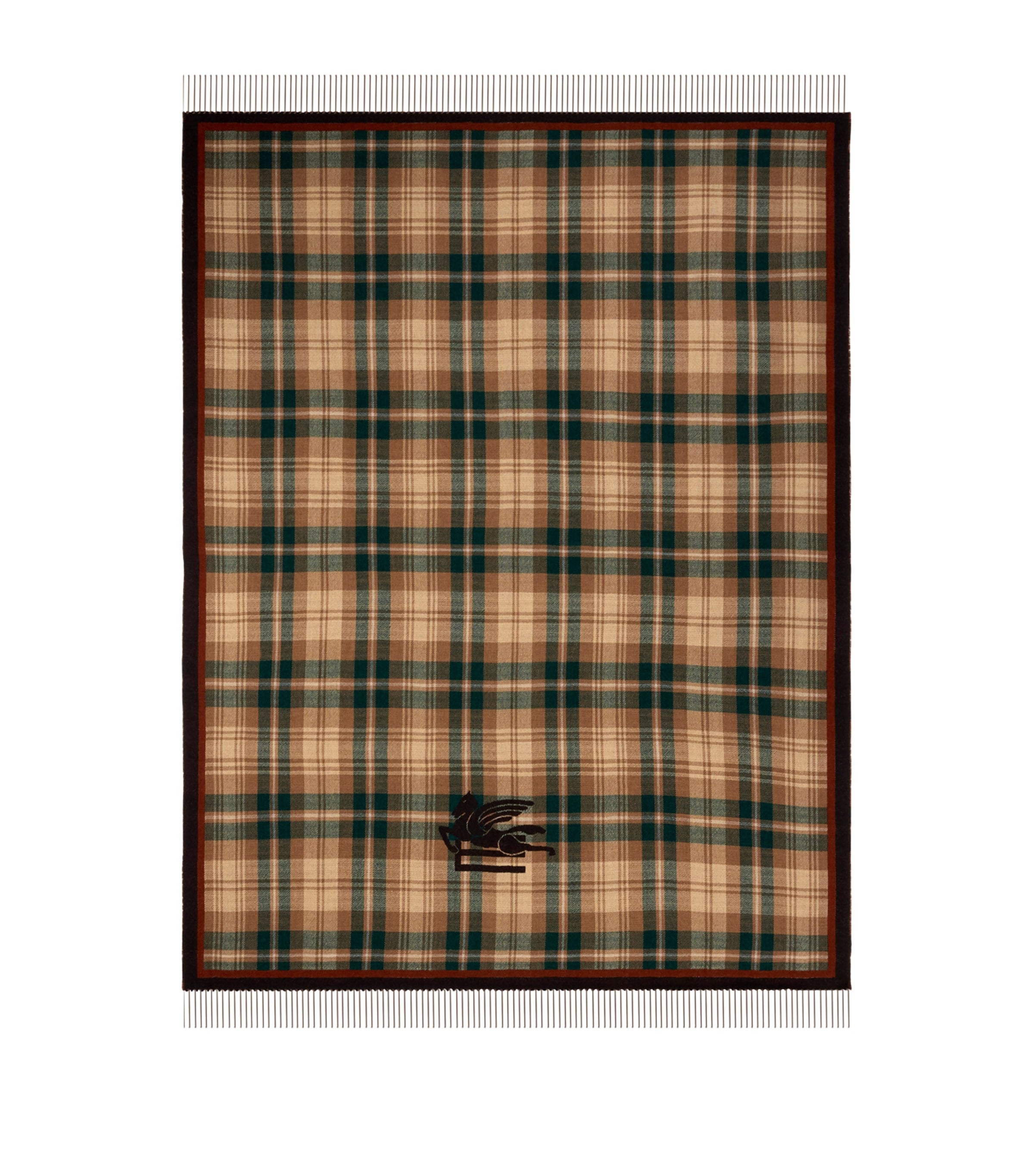 Etro wool Boyd throw 180cm x 140cm - British product