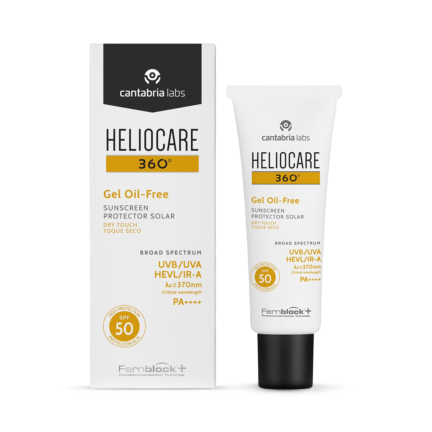 Heliocare sunscreen gel oil-free SPF 50 50ml - British product
