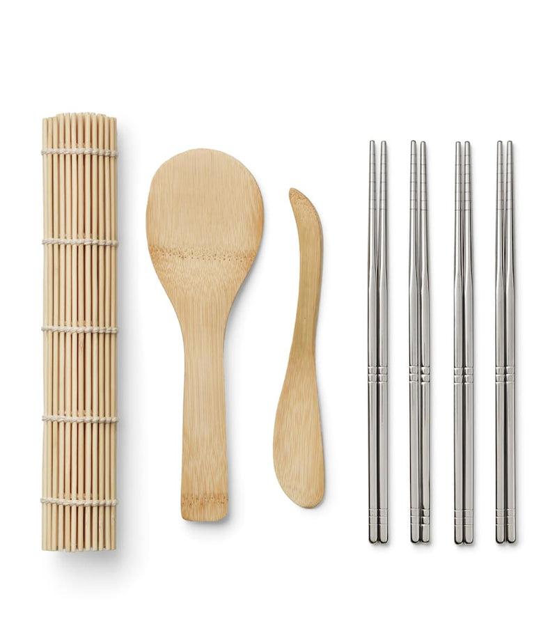 Printworks bamboo sushi tools set, imported from the UK