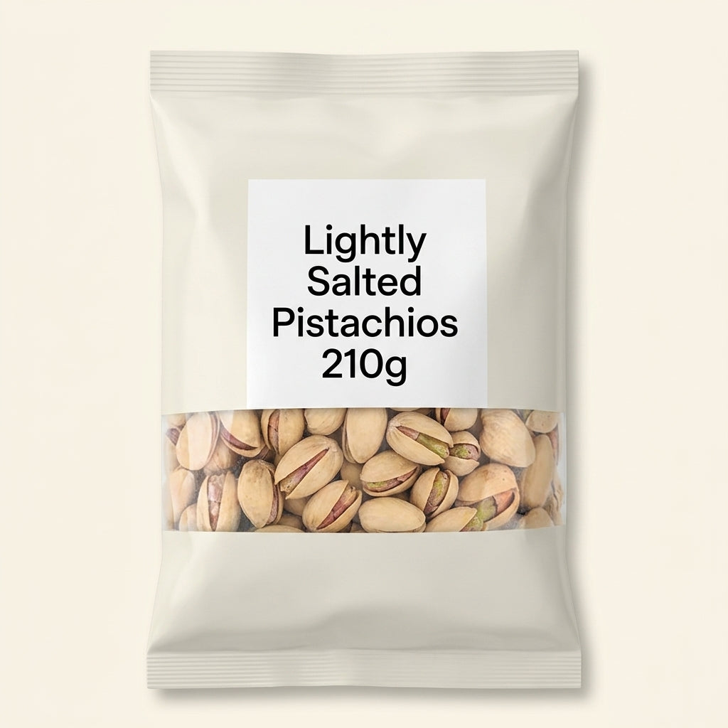 Holland & Barrett Lightly Salted Pistachios 210g, UK version