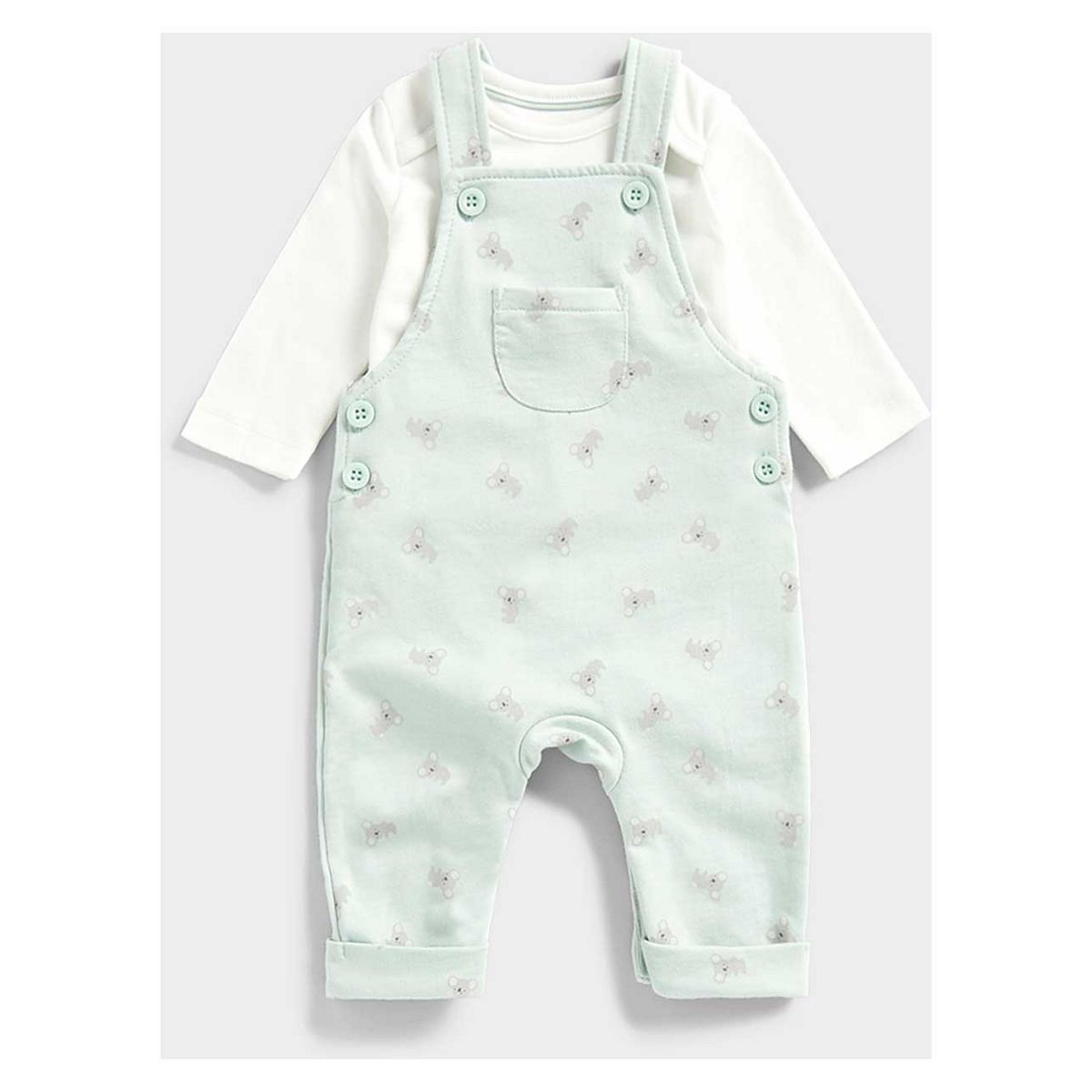 Mothercare My First Dungarees and Bodysuit Set GOODS Boots   