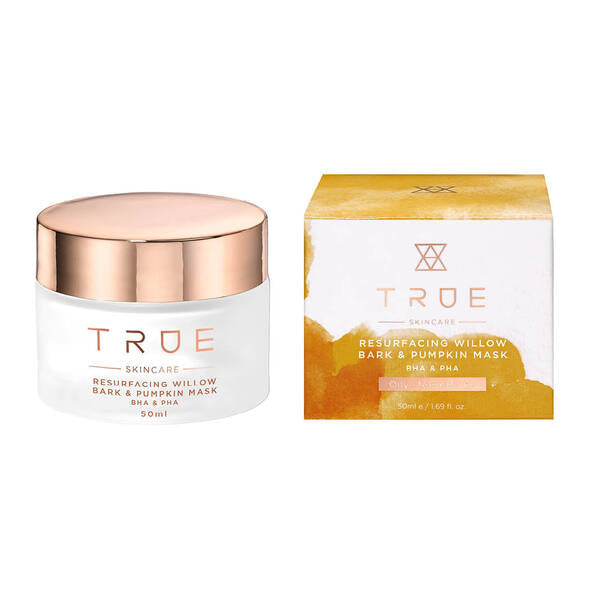 TRUE Skincare Pumpkin & Willow Bark Gel Mask (BHA Alt) 50ml GOODS Superdrug   