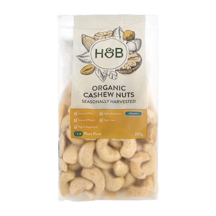 Holland & Barrett Organic Cashew Nuts 200g