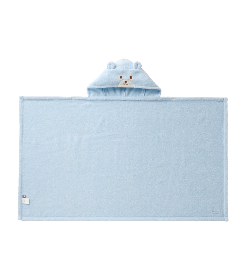 Miki House cotton bath poncho set with mitten and toy, UK version