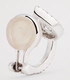 Messika My Twin white gold clip-on earring 0.23ct (British brand)