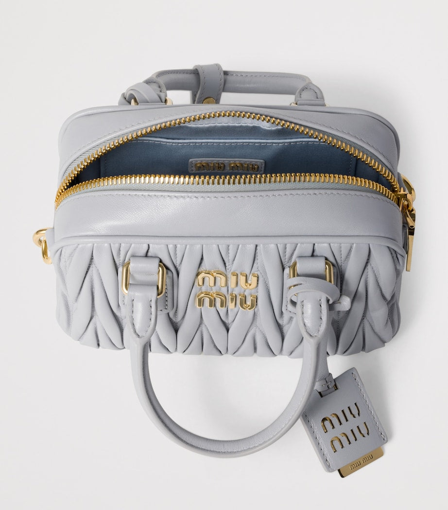 Miu Miu Arcadie top-handle bag in nappa leather, UK version
