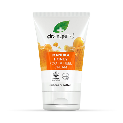 Dr Organic Manuka Honig Fuß- & Fersencreme 125 ml