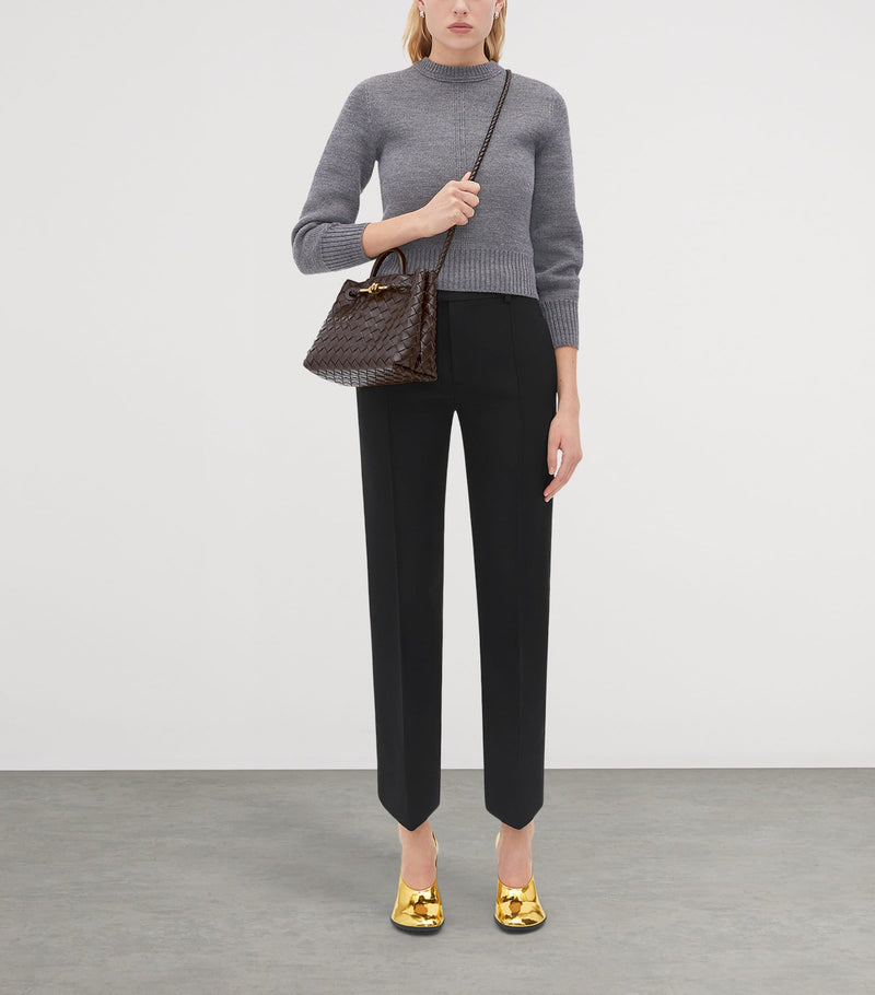 Bottega Veneta small leather Andiamo top-handle bag, UK version