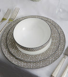O.W. London geometric print breakfast bowl 15cm, imported from the UK