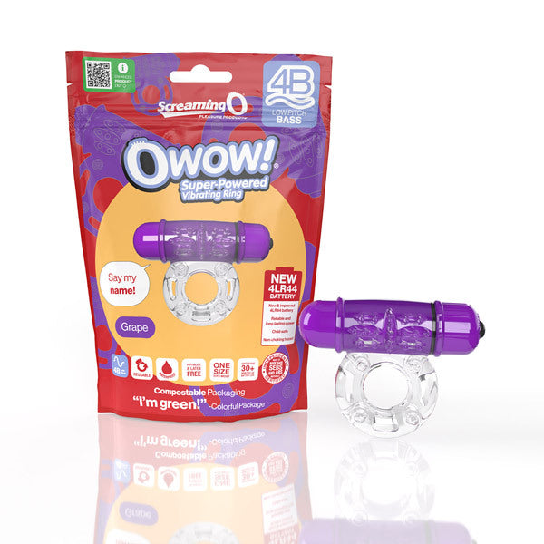 Screaming O OWow personal massager Grape, UK version