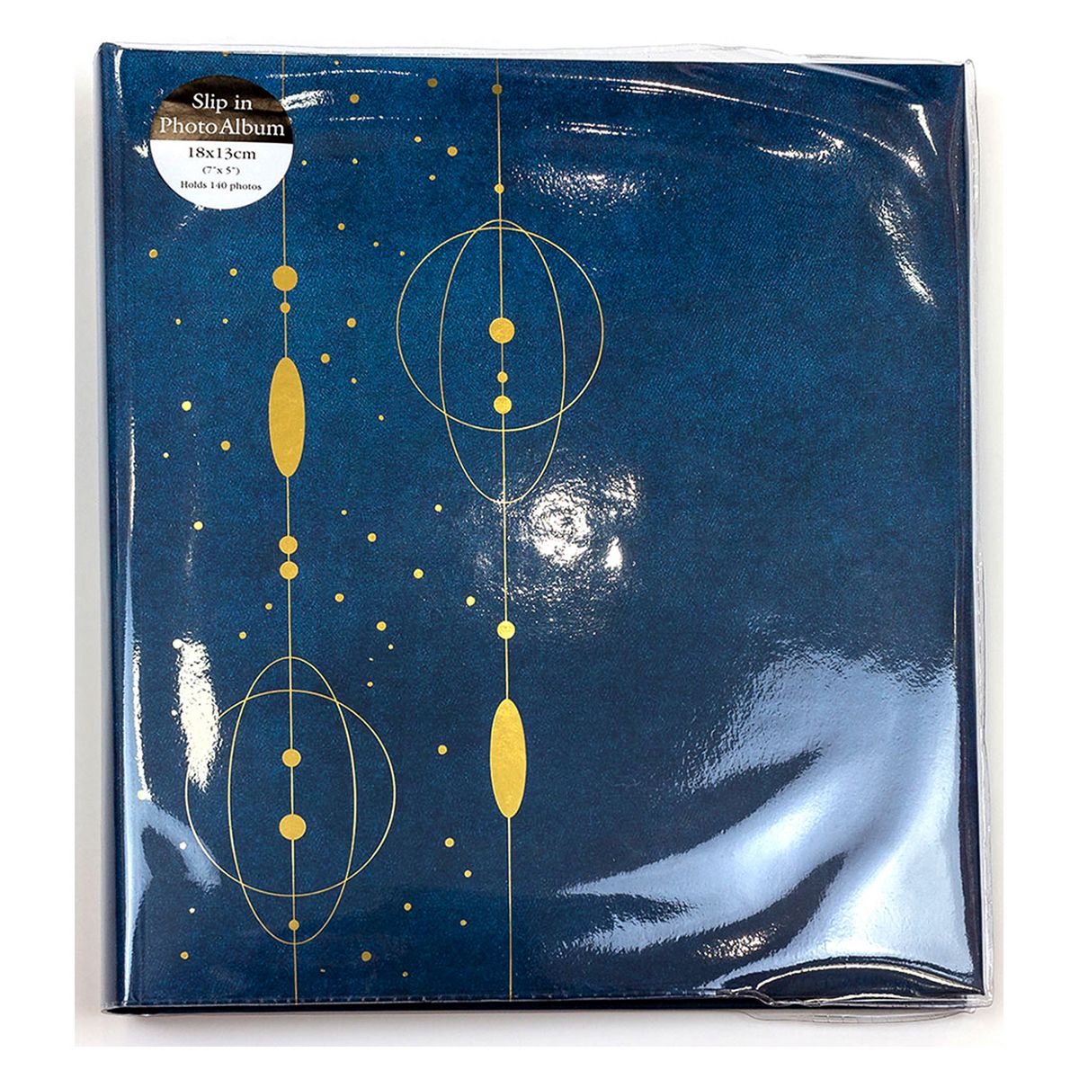 Memo Space Orbs Teal Photo Album 7x5 - 140 Photos GOODS Boots   