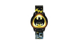 DC Comics Batman Kid's Light Up Spinning Dial Strap Watch