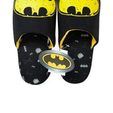 DC Comics Mens Batman Logo Slippers (8.5)