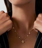 Piaget rose gold diamond rose necklace, UK version