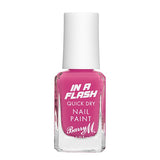 Barry M In A Flash Quick Dry Nail Paint - Pink Burst GOODS Superdrug   