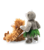 Steiff Disney Jungle Book Baloo King Louie soft toy set (British brand)