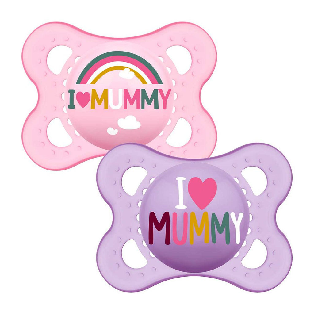 Mam Style Soother Pink Mummy 2-6 Months