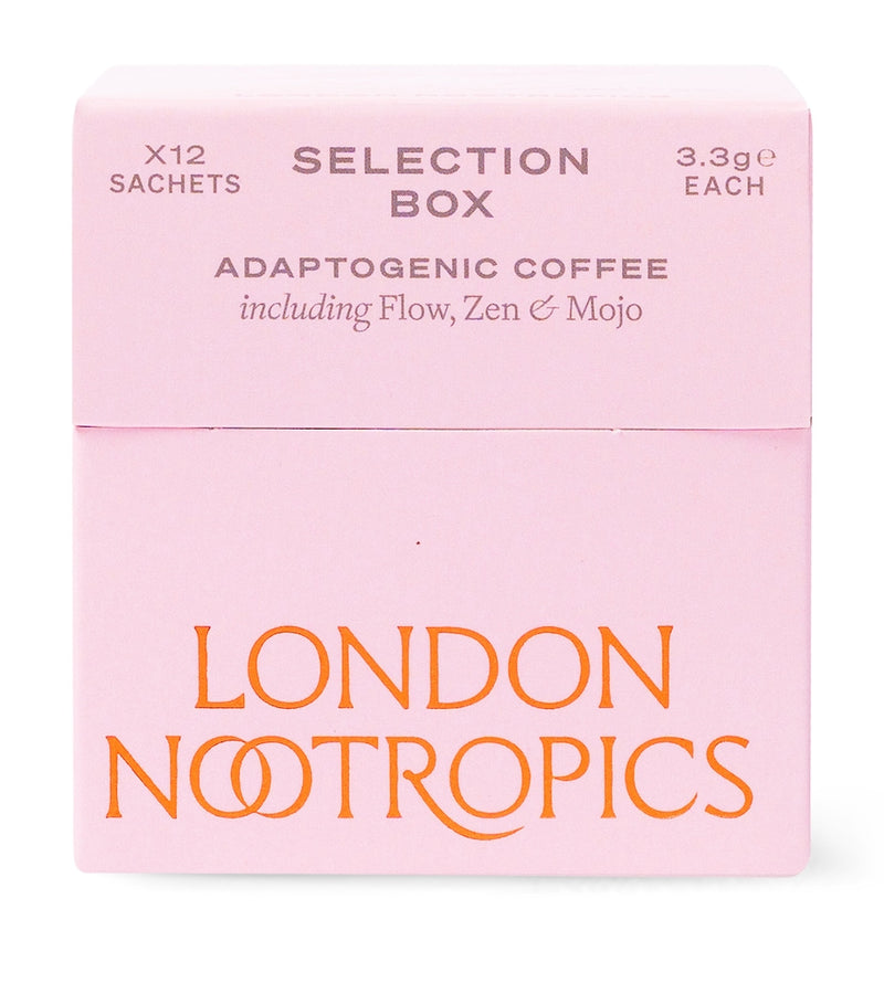 London Nootropics Adaptogenic Coffee Selection Box 72g, UK version