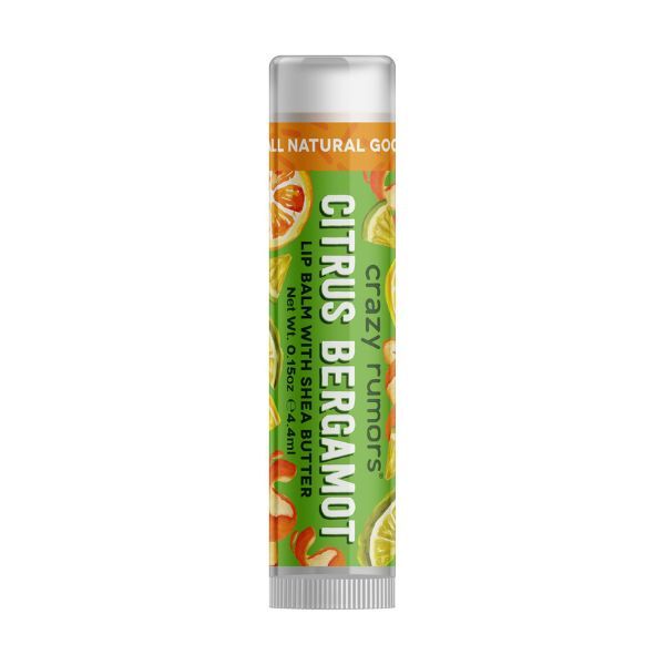 Crazy Rumors lip balm Citrus Bergamot 4.5g - British product