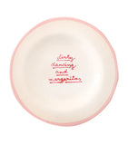 Laetitia Rouget Dirty Dancing and Margaritas plate 22cm, UK version